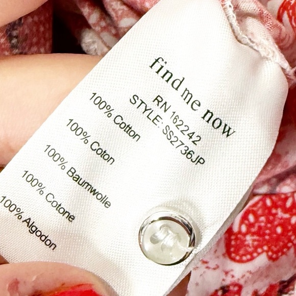 Anthropologie Find Me Now Effie Red Jumpsuit XL - Picture 15 of 15